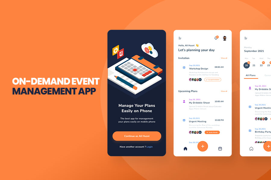 On Demand Event Management App 1